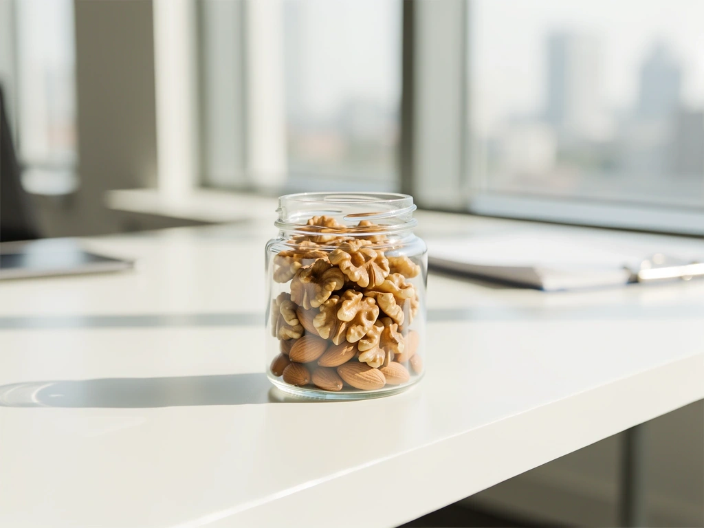 Zdrowe przekąski w biurze