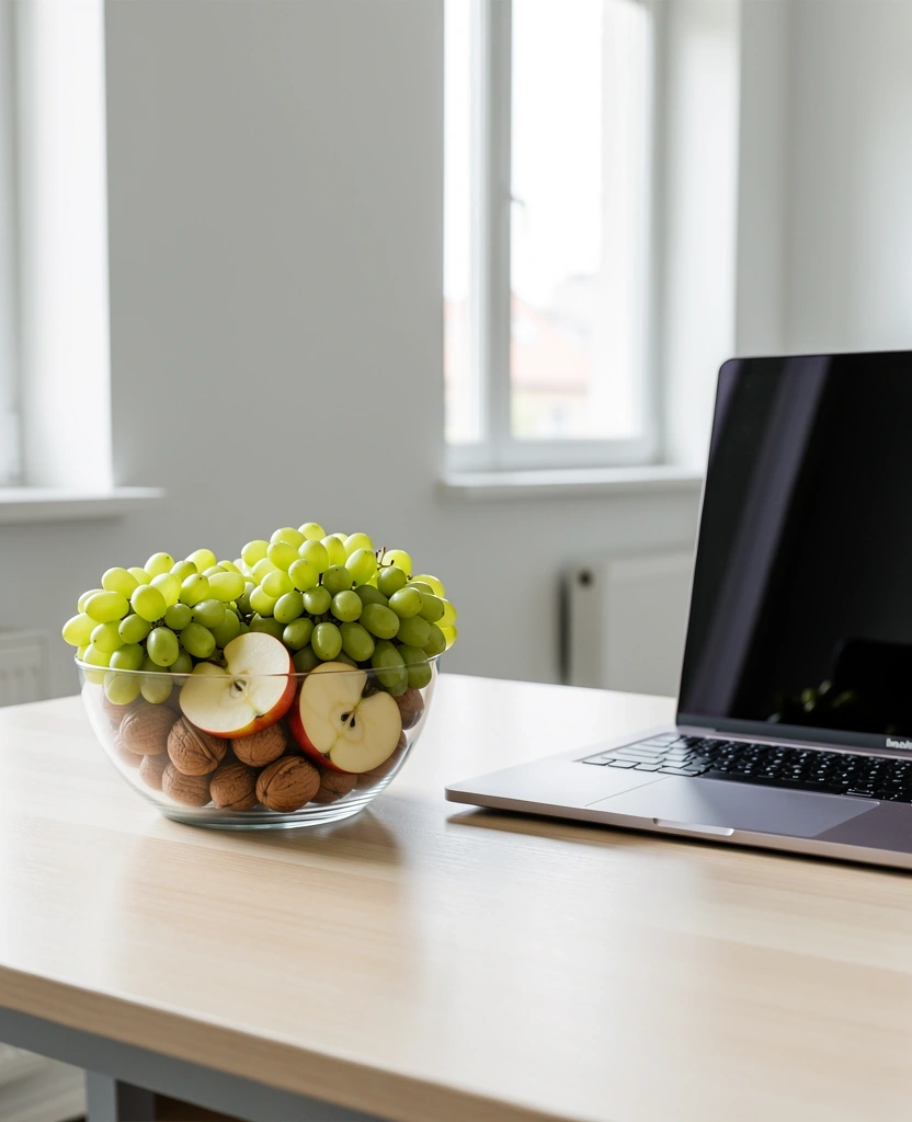 Zdrowe przekąski w biurze